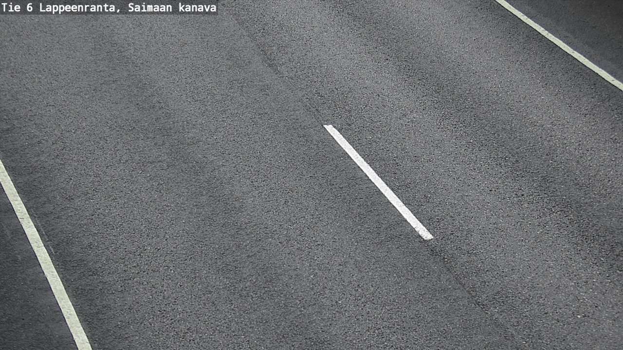 Weather Camera Image Road 6 Lappeenranta, Saimaa channel, Lappeenranta, Etelä-Karjala