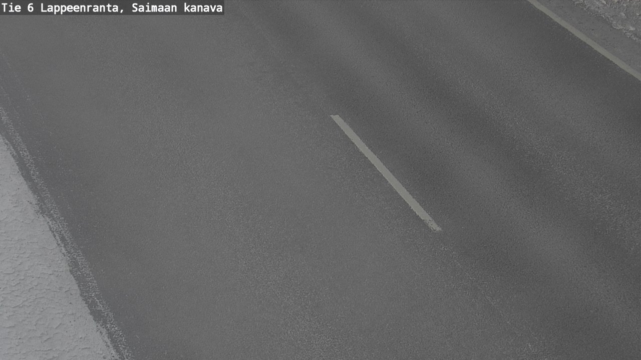 Weather Camera Image Road 6 Lappeenranta, Saimaa channel, Lappeenranta, Etelä-Karjala