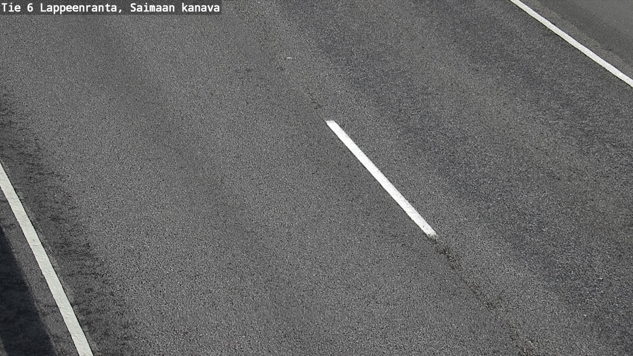 Weather Camera Image Road 6 Lappeenranta, Saimaa channel, Lappeenranta, Etelä-Karjala