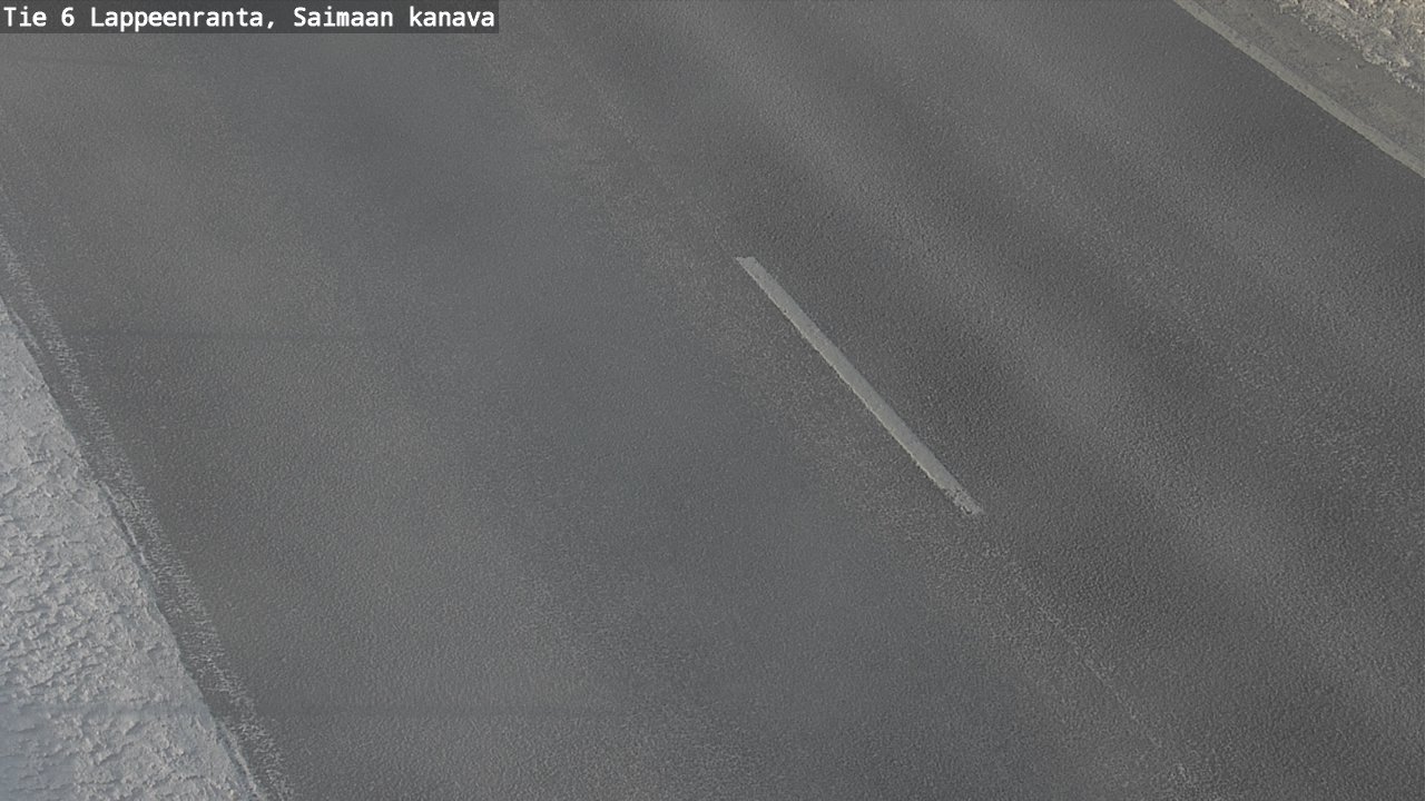 Weather Camera Image Road 6 Lappeenranta, Saimaa channel, Lappeenranta, Etelä-Karjala