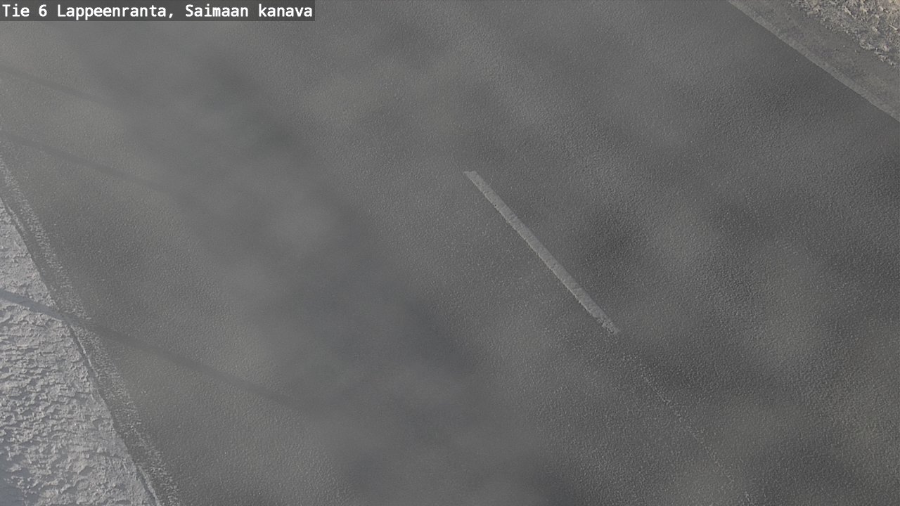 Weather Camera Image Road 6 Lappeenranta, Saimaa channel, Lappeenranta, Etelä-Karjala