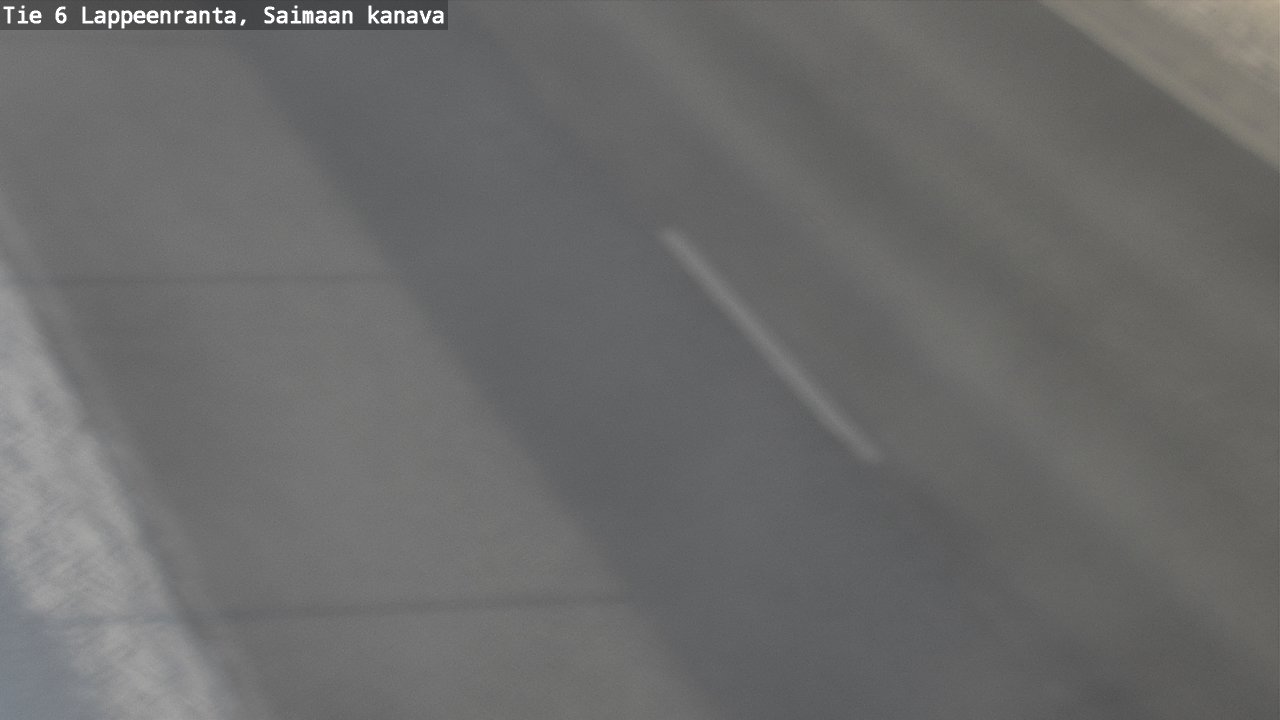 Weather Camera Image Road 6 Lappeenranta, Saimaa channel, Lappeenranta, Etelä-Karjala