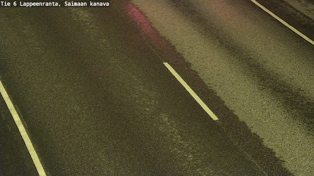 Weather Camera Image Väg 6 Villmanstrand,Saima kanal, Lappeenranta, Etelä-Karjala