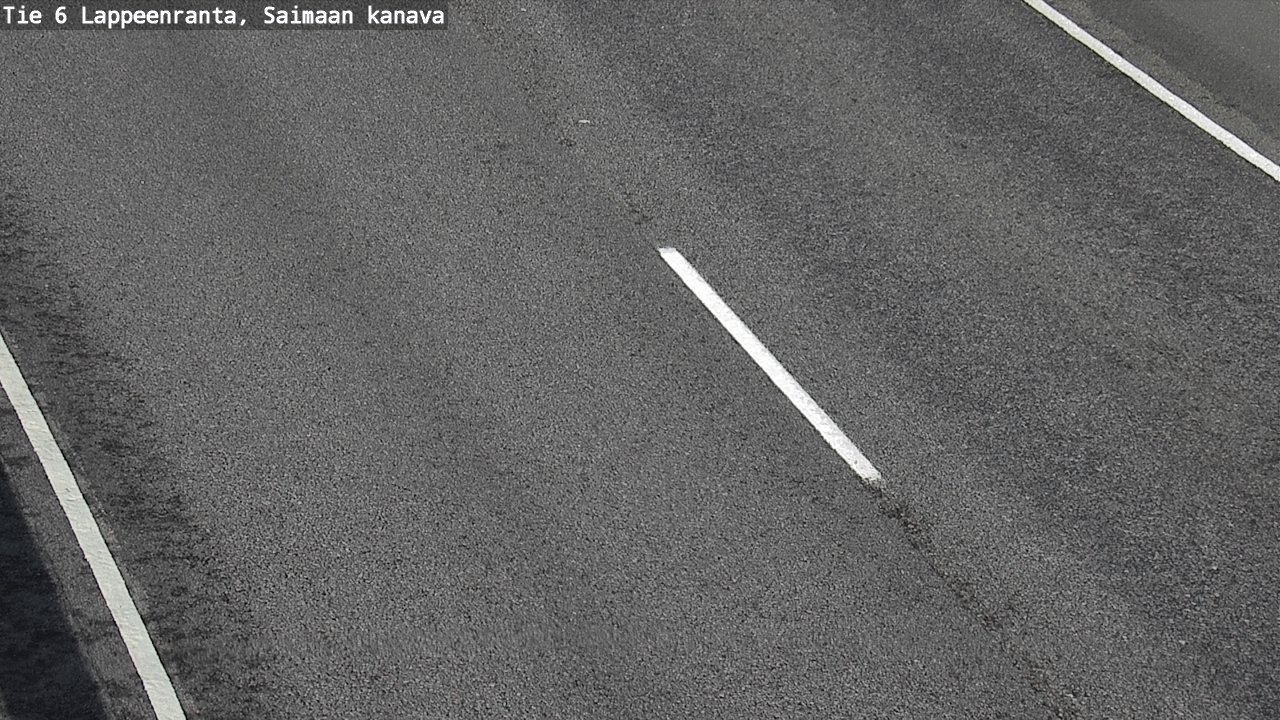Weather Camera Image Road 6 Lappeenranta, Saimaa channel, Lappeenranta, Etelä-Karjala
