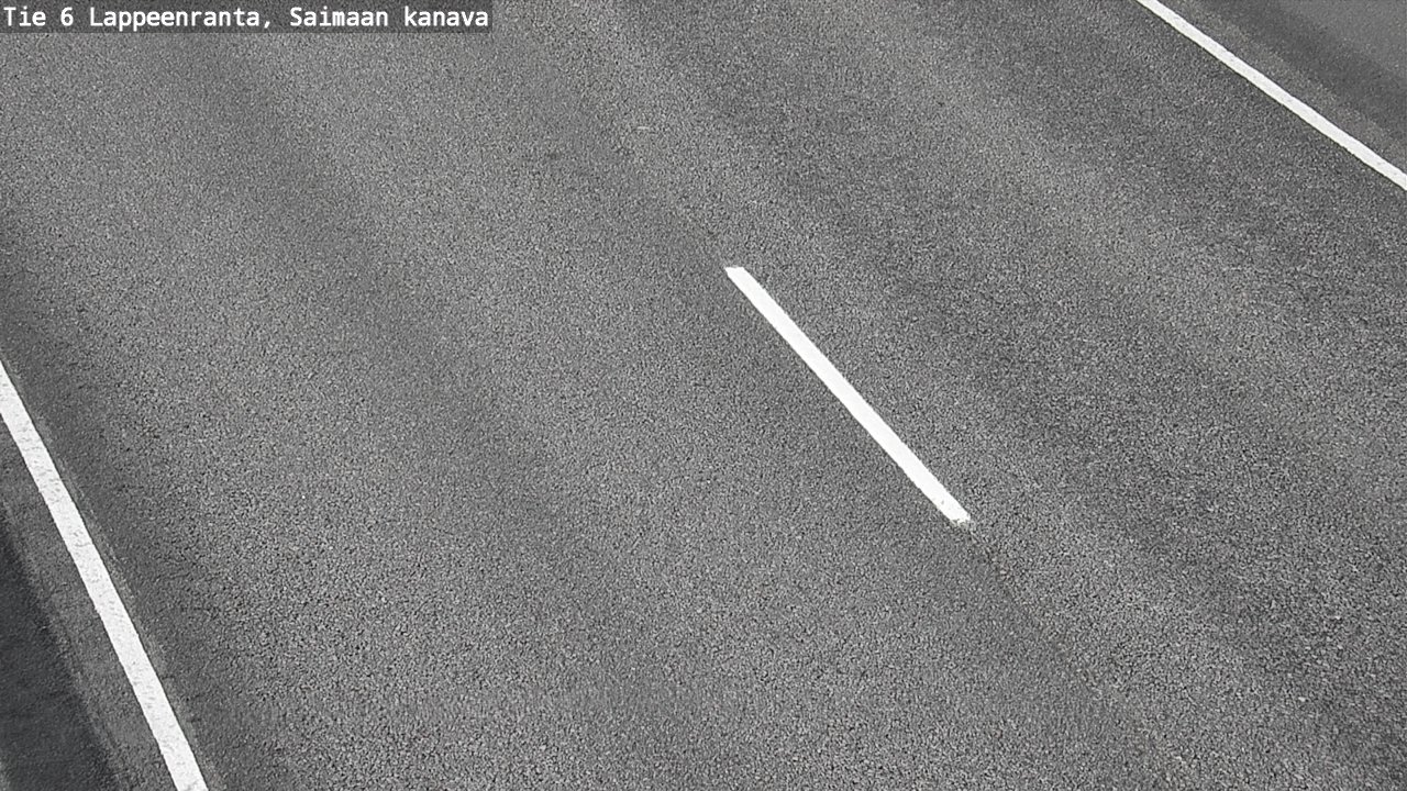 Weather Camera Image Road 6 Lappeenranta, Saimaa channel, Lappeenranta, Etelä-Karjala