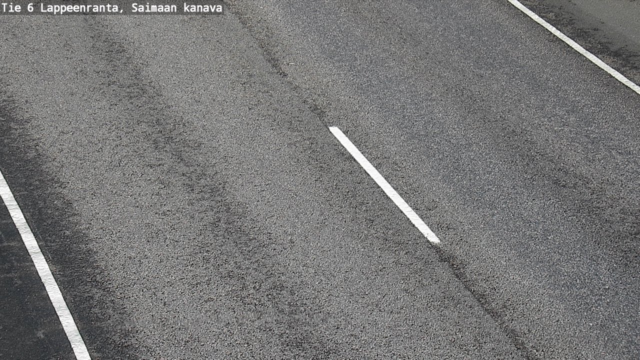 Weather Camera Image Road 6 Lappeenranta, Saimaa channel, Lappeenranta, Etelä-Karjala