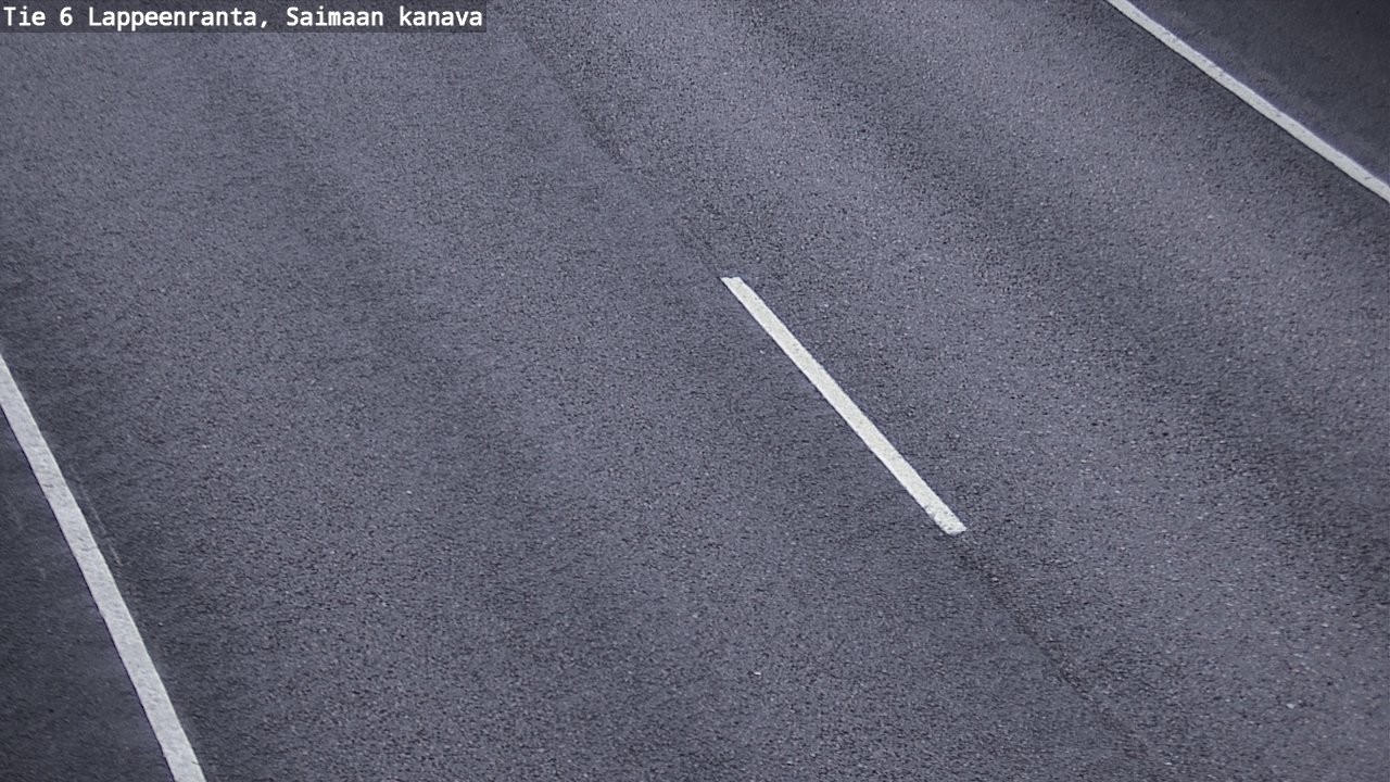 Weather Camera Image Road 6 Lappeenranta, Saimaa channel, Lappeenranta, Etelä-Karjala