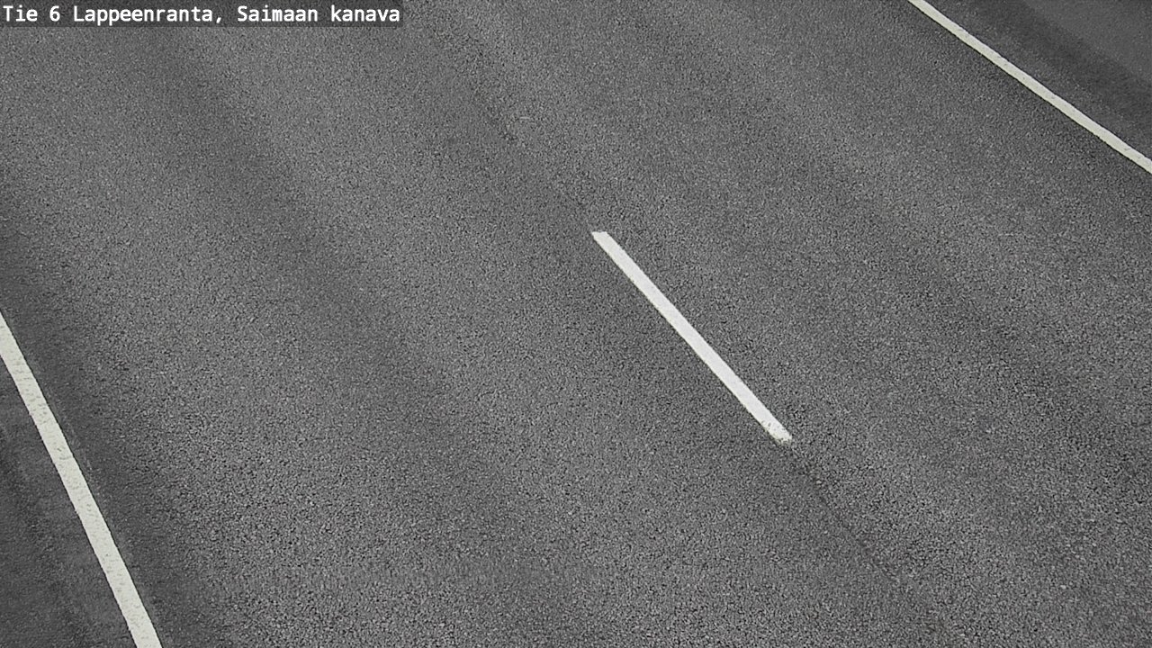 Weather Camera Image Road 6 Lappeenranta, Saimaa channel, Lappeenranta, Etelä-Karjala