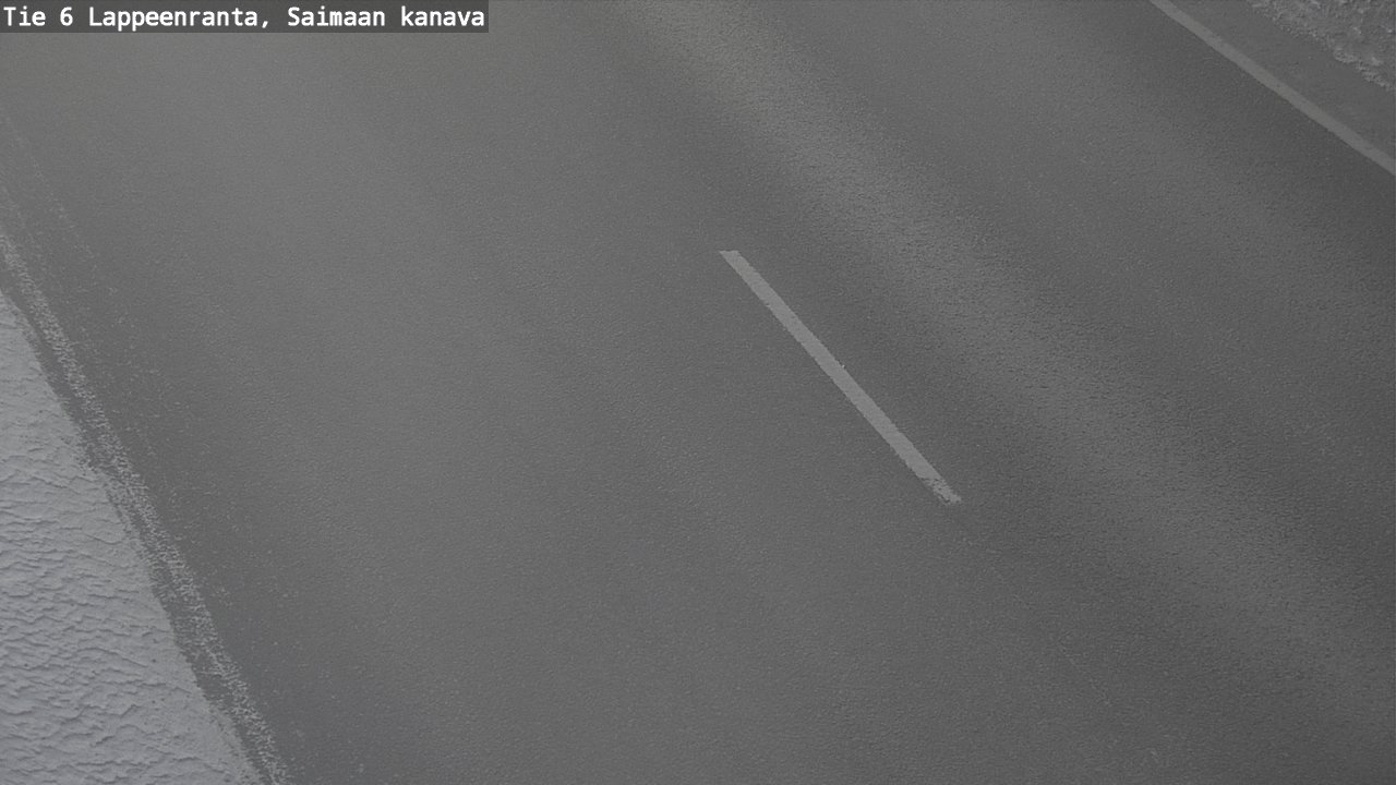 Weather Camera Image Road 6 Lappeenranta, Saimaa channel, Lappeenranta, Etelä-Karjala