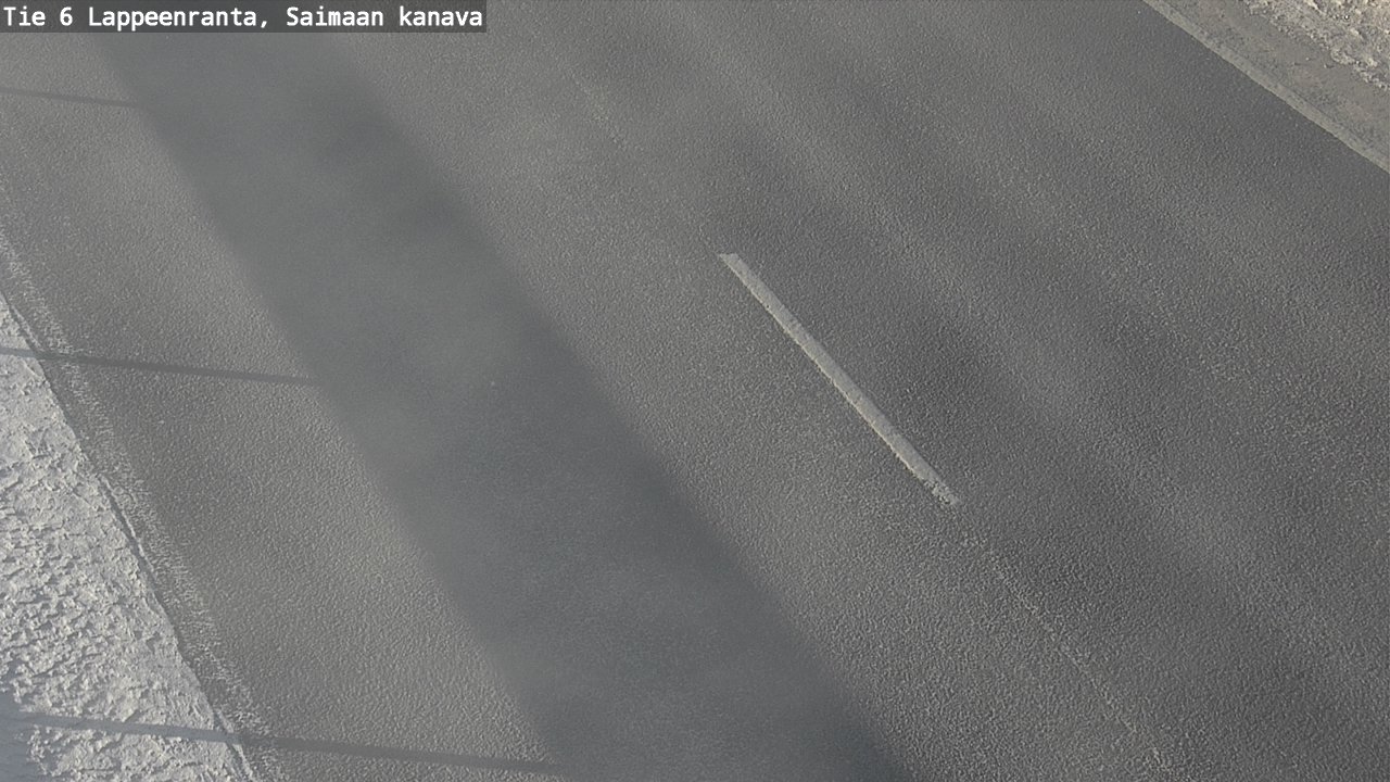 Weather Camera Image Road 6 Lappeenranta, Saimaa channel, Lappeenranta, Etelä-Karjala
