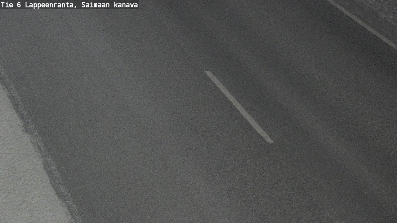 Weather Camera Image Road 6 Lappeenranta, Saimaa channel, Lappeenranta, Etelä-Karjala