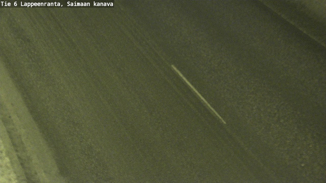 Weather Camera Image Väg 6 Villmanstrand,Saima kanal, Lappeenranta, Etelä-Karjala