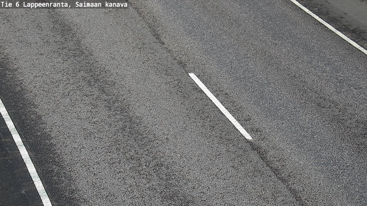 Weather Camera Image Road 6 Lappeenranta, Saimaa channel, Lappeenranta, Etelä-Karjala