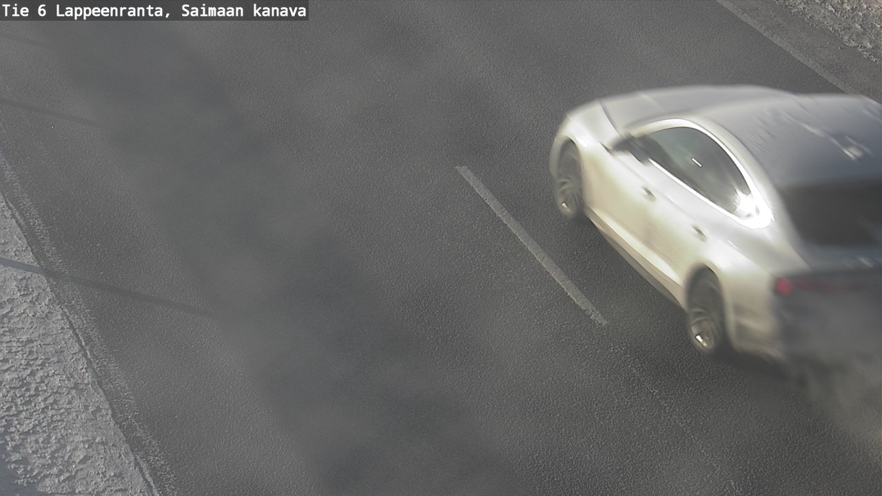 Weather Camera Image Road 6 Lappeenranta, Saimaa channel, Lappeenranta, Etelä-Karjala