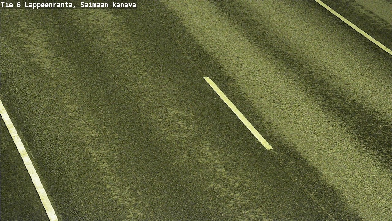 Weather Camera Image Road 6 Lappeenranta, Saimaa channel, Lappeenranta, Etelä-Karjala