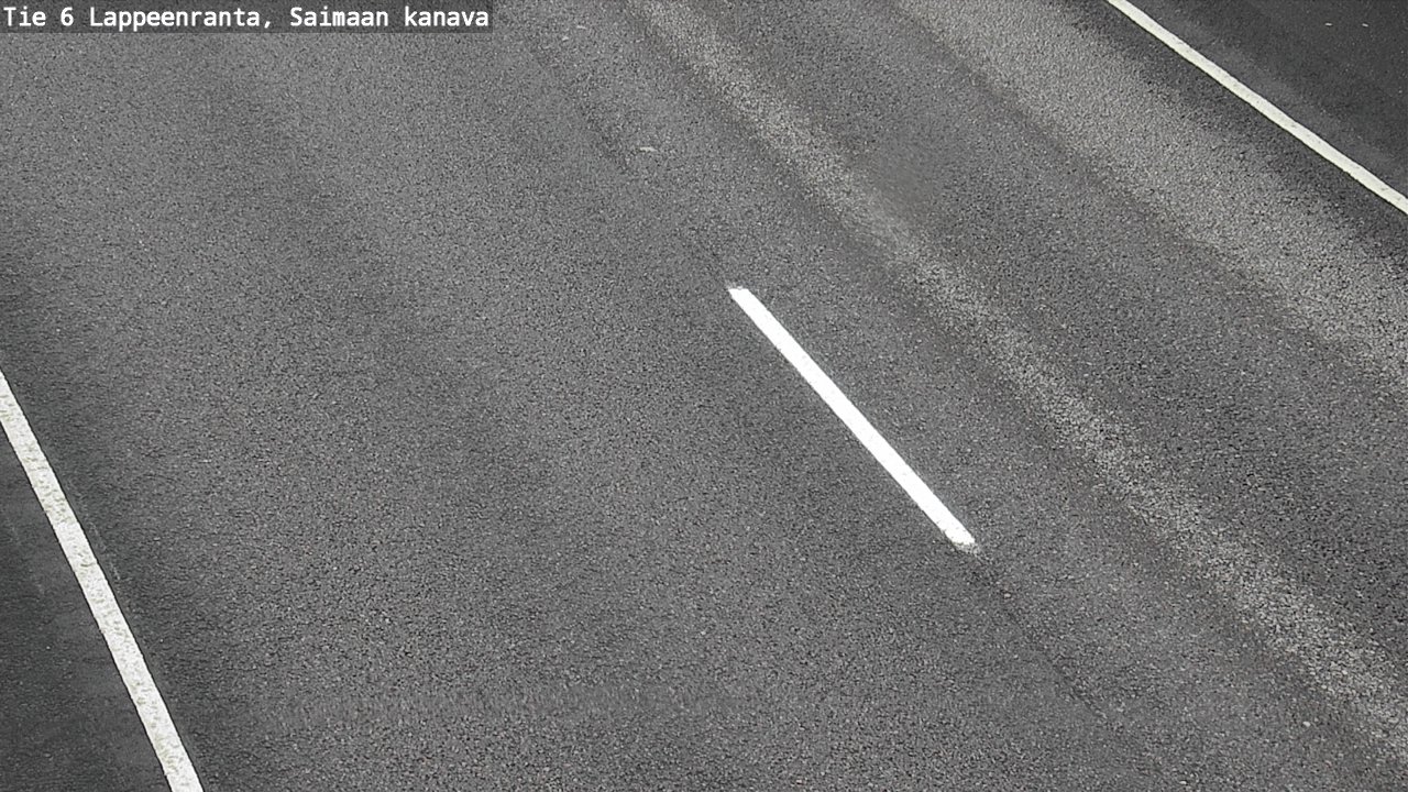 Weather Camera Image Road 6 Lappeenranta, Saimaa channel, Lappeenranta, Etelä-Karjala