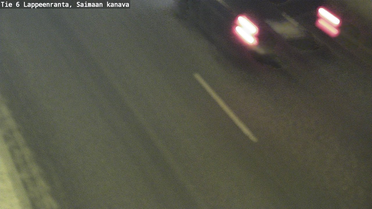 Weather Camera Image Väg 6 Villmanstrand,Saima kanal, Lappeenranta, Etelä-Karjala