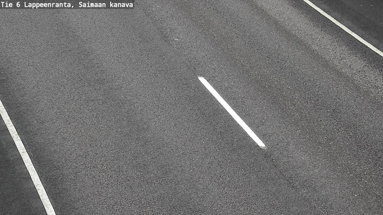Weather Camera Image Road 6 Lappeenranta, Saimaa channel, Lappeenranta, Etelä-Karjala