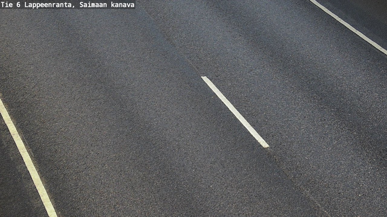 Weather Camera Image Road 6 Lappeenranta, Saimaa channel, Lappeenranta, Etelä-Karjala
