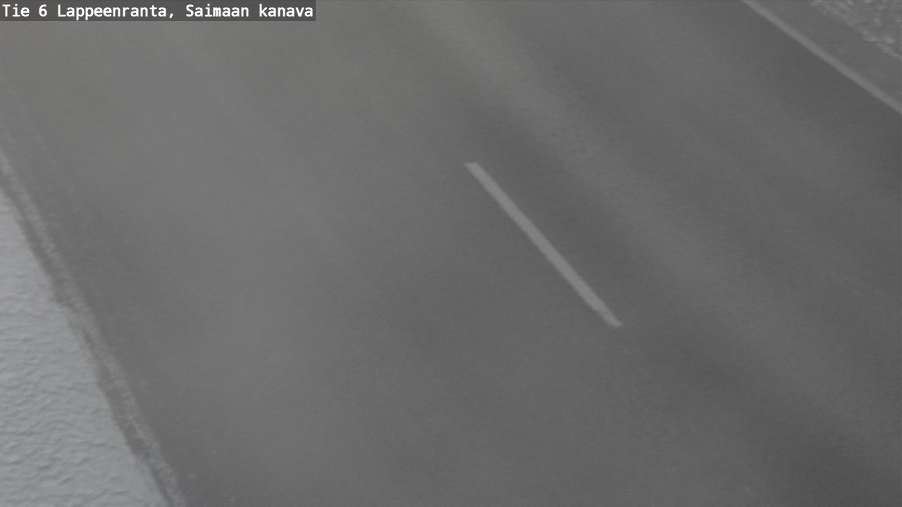 Weather Camera Image Road 6 Lappeenranta, Saimaa channel, Lappeenranta, Etelä-Karjala