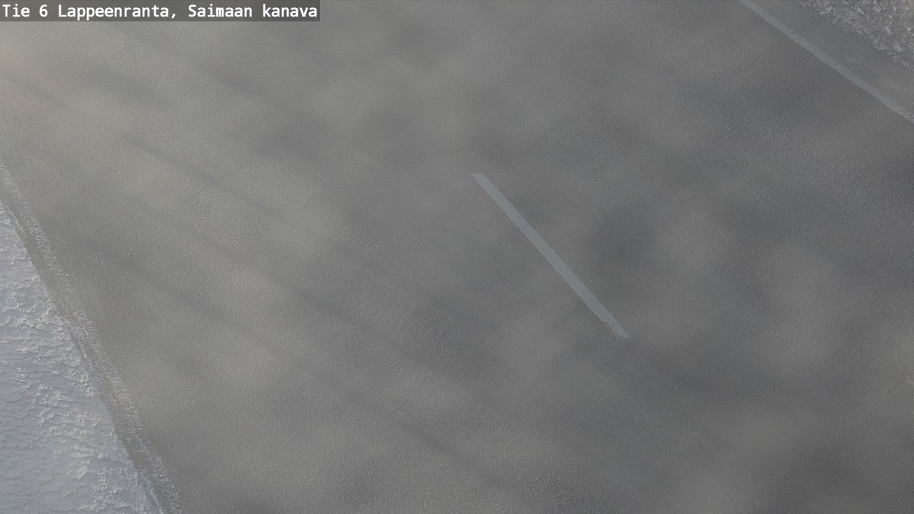 Weather Camera Image Road 6 Lappeenranta, Saimaa channel, Lappeenranta, Etelä-Karjala