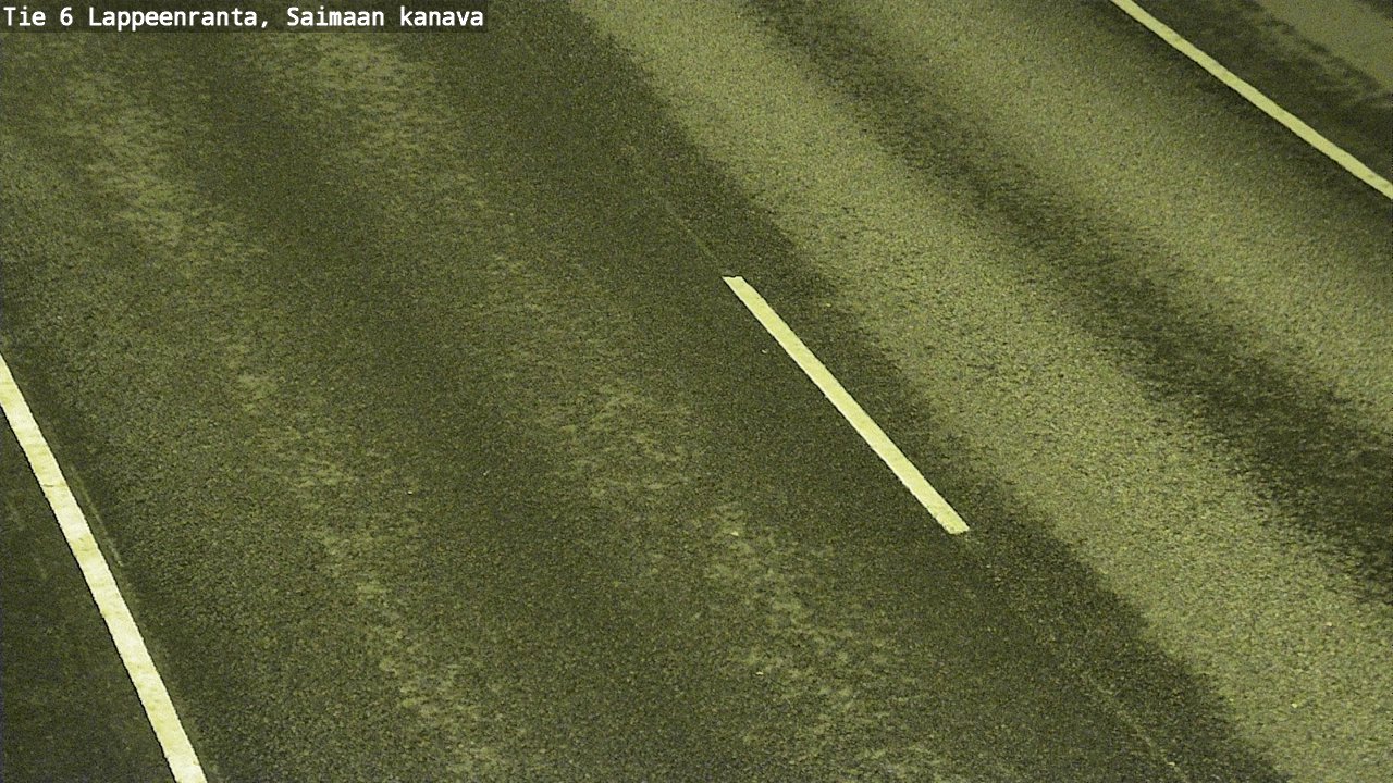 Weather Camera Image Road 6 Lappeenranta, Saimaa channel, Lappeenranta, Etelä-Karjala
