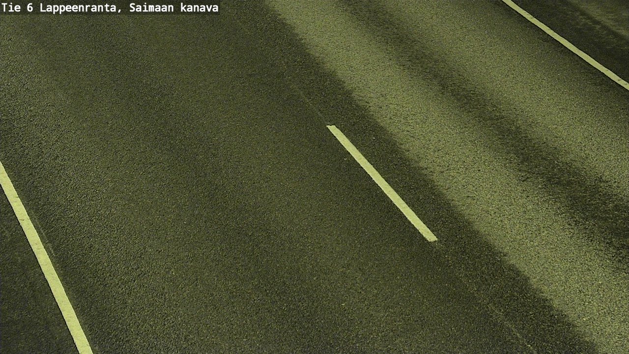 Weather Camera Image Väg 6 Villmanstrand,Saima kanal, Lappeenranta, Etelä-Karjala