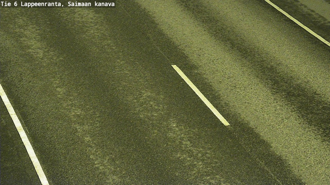 Weather Camera Image Road 6 Lappeenranta, Saimaa channel, Lappeenranta, Etelä-Karjala