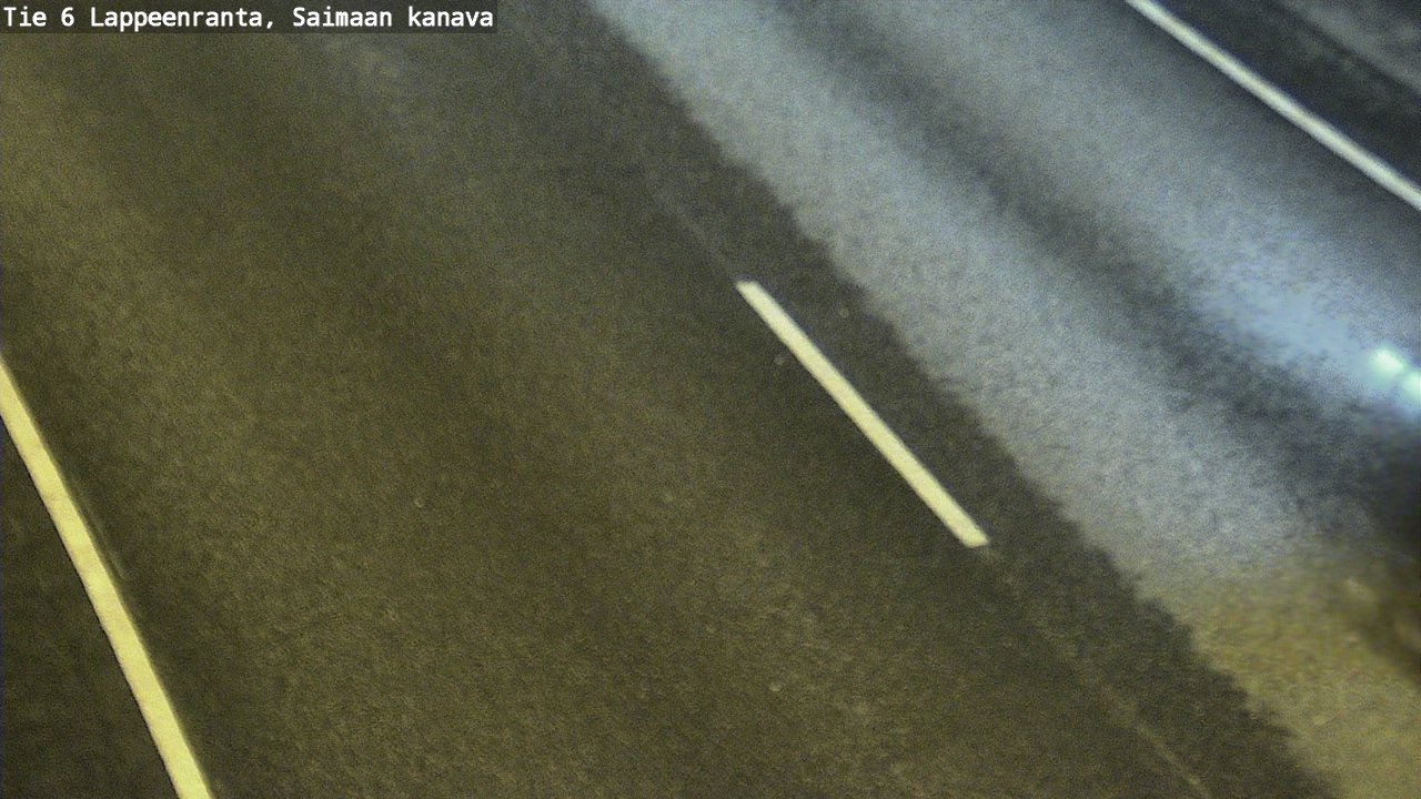 Weather Camera Image Väg 6 Villmanstrand,Saima kanal, Lappeenranta, Etelä-Karjala