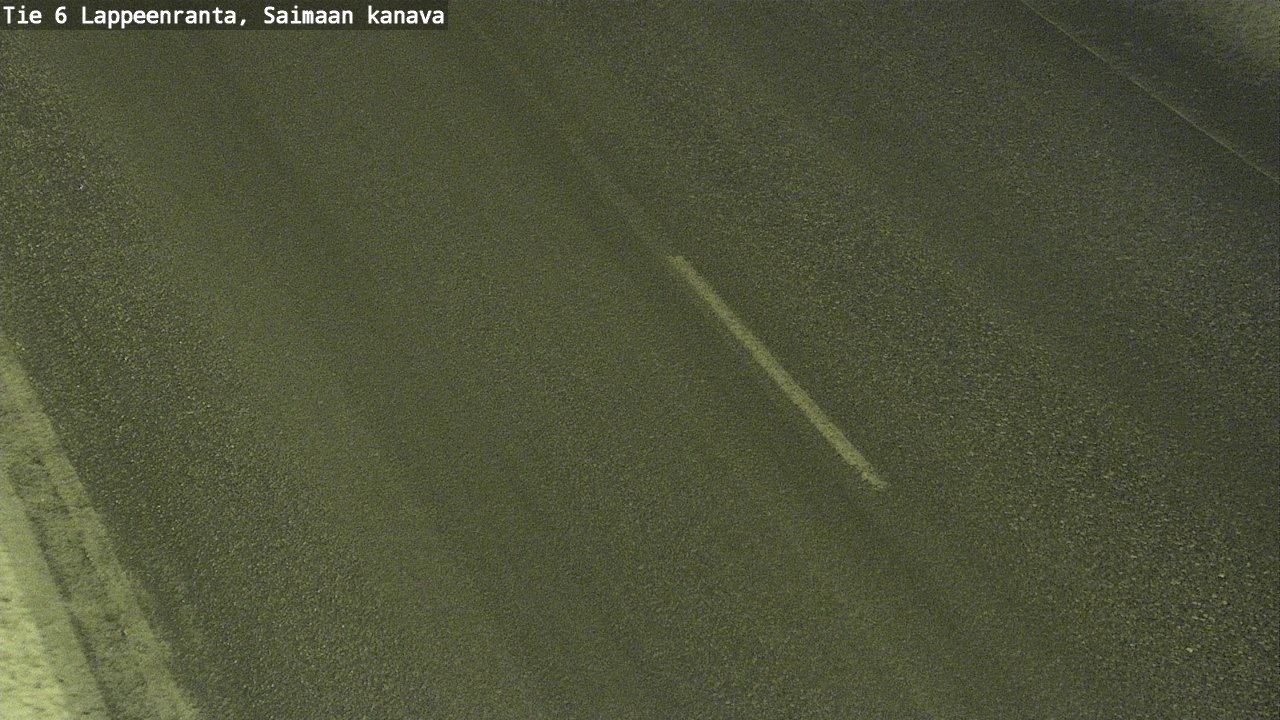 Weather Camera Image Väg 6 Villmanstrand,Saima kanal, Lappeenranta, Etelä-Karjala