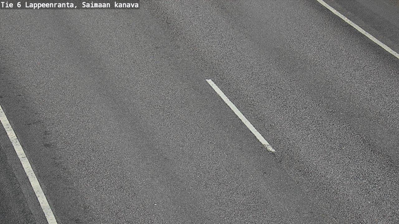 Weather Camera Image Road 6 Lappeenranta, Saimaa channel, Lappeenranta, Etelä-Karjala