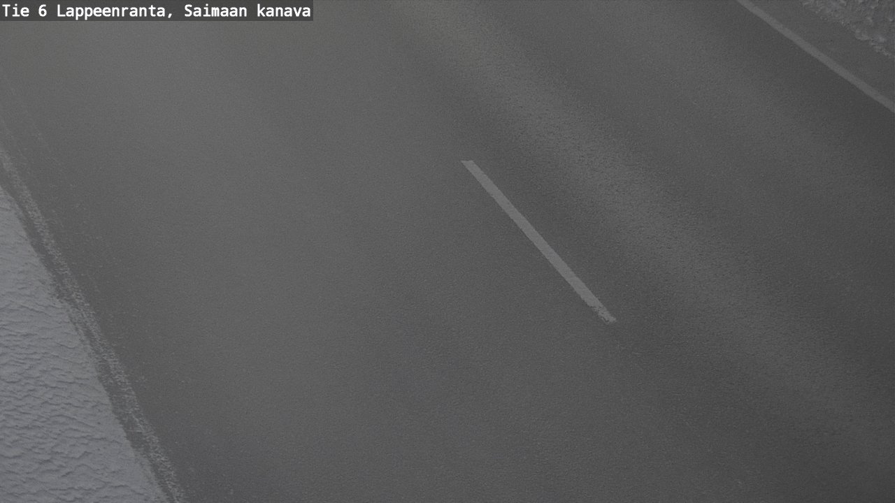 Weather Camera Image Road 6 Lappeenranta, Saimaa channel, Lappeenranta, Etelä-Karjala