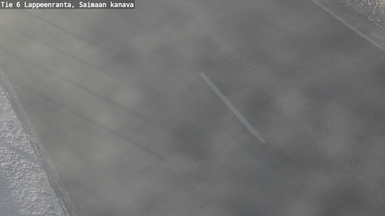 Weather Camera Image Road 6 Lappeenranta, Saimaa channel, Lappeenranta, Etelä-Karjala
