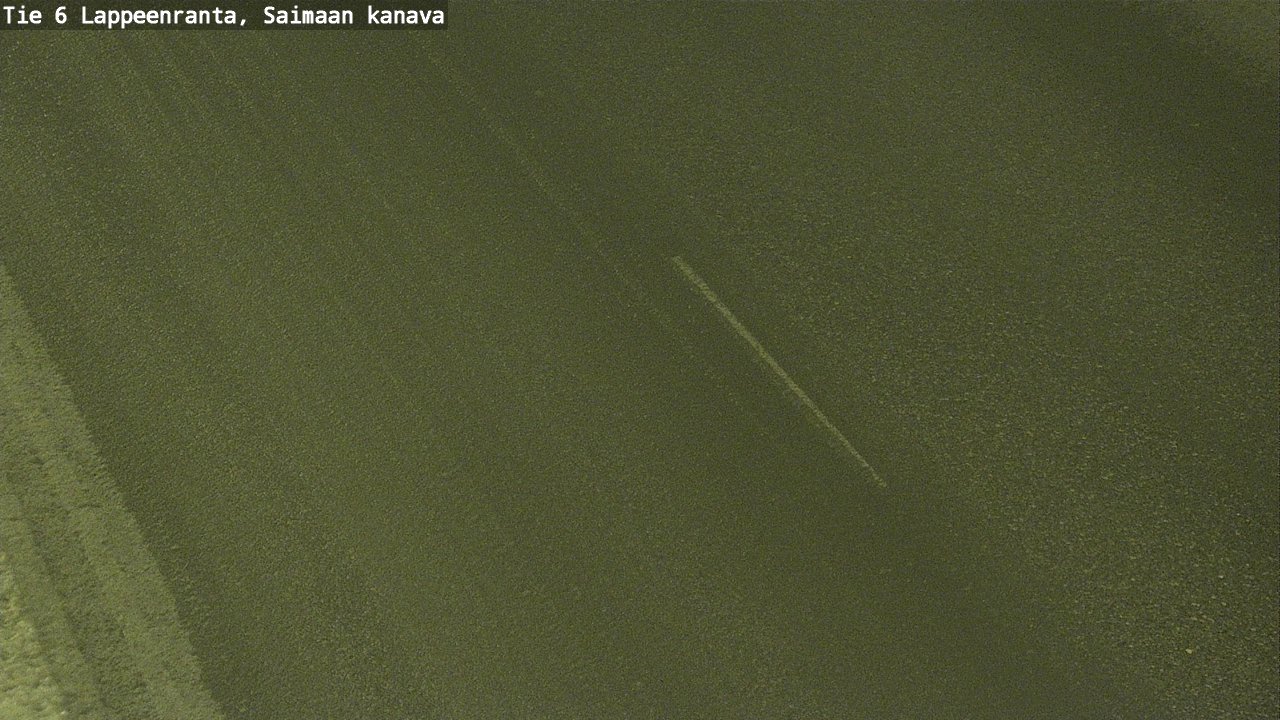 Weather Camera Image Väg 6 Villmanstrand,Saima kanal, Lappeenranta, Etelä-Karjala