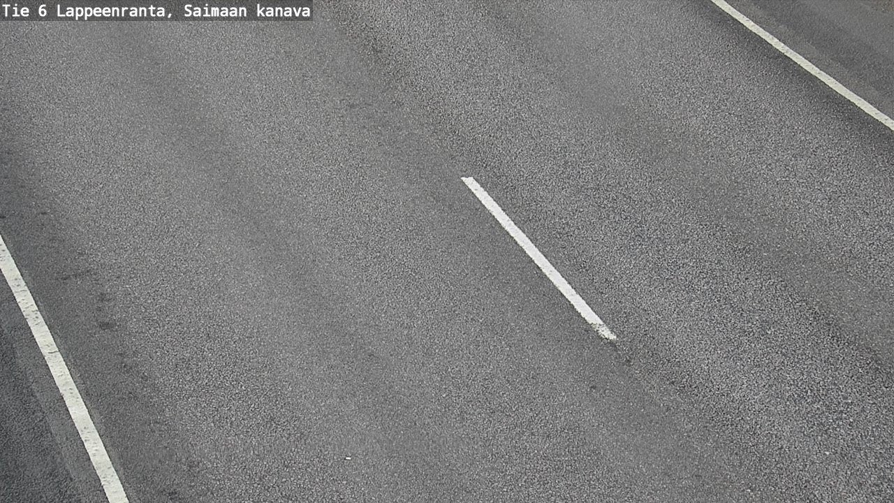 Weather Camera Image Road 6 Lappeenranta, Saimaa channel, Lappeenranta, Etelä-Karjala