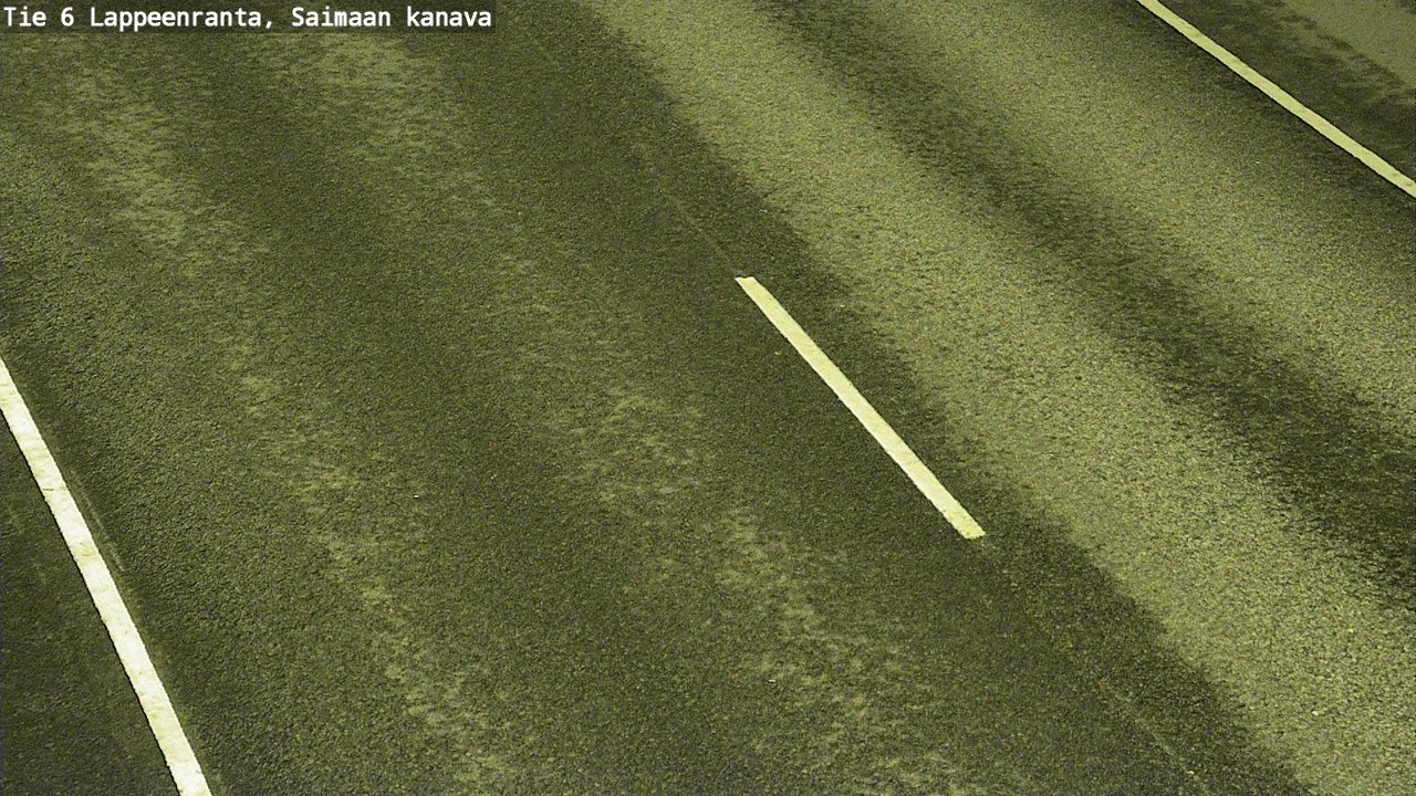 Weather Camera Image Road 6 Lappeenranta, Saimaa channel, Lappeenranta, Etelä-Karjala