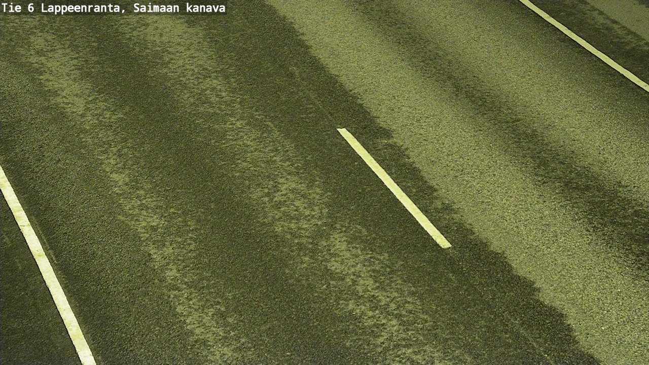 Weather Camera Image Road 6 Lappeenranta, Saimaa channel, Lappeenranta, Etelä-Karjala