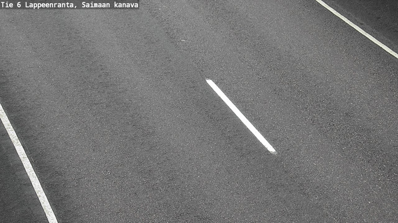 Weather Camera Image Road 6 Lappeenranta, Saimaa channel, Lappeenranta, Etelä-Karjala