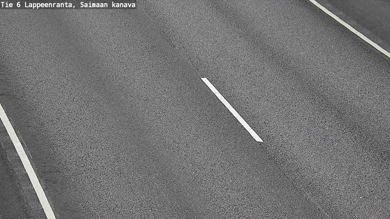 Weather Camera Image Road 6 Lappeenranta, Saimaa channel, Lappeenranta, Etelä-Karjala