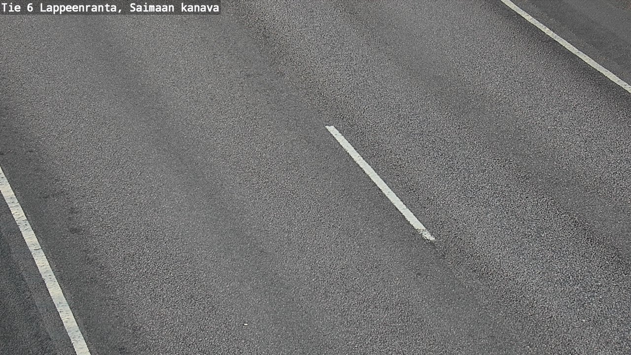 Weather Camera Image Road 6 Lappeenranta, Saimaa channel, Lappeenranta, Etelä-Karjala