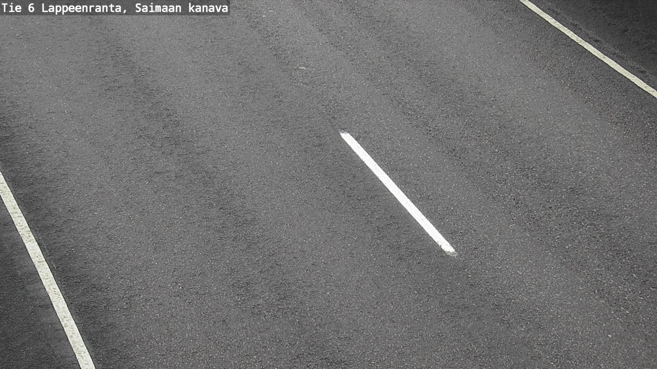 Weather Camera Image Road 6 Lappeenranta, Saimaa channel, Lappeenranta, Etelä-Karjala