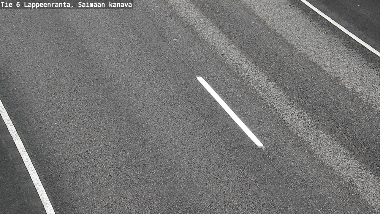 Weather Camera Image Road 6 Lappeenranta, Saimaa channel, Lappeenranta, Etelä-Karjala