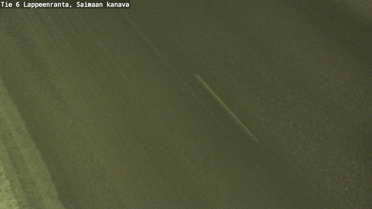 Weather Camera Image Väg 6 Villmanstrand,Saima kanal, Lappeenranta, Etelä-Karjala