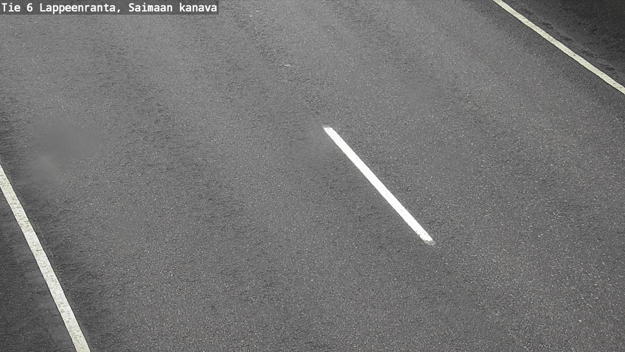 Weather Camera Image Road 6 Lappeenranta, Saimaa channel, Lappeenranta, Etelä-Karjala