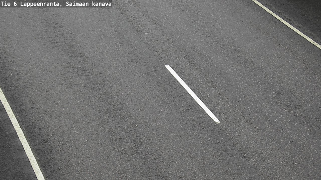 Weather Camera Image Road 6 Lappeenranta, Saimaa channel, Lappeenranta, Etelä-Karjala