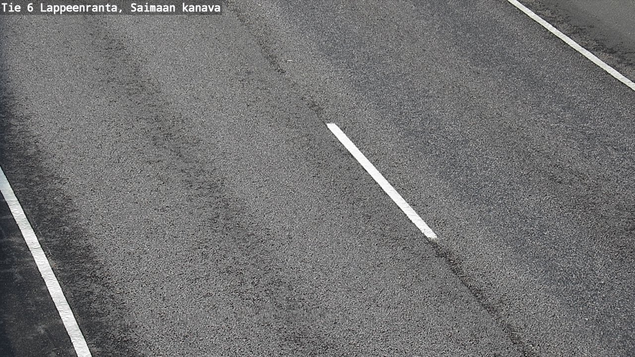 Weather Camera Image Road 6 Lappeenranta, Saimaa channel, Lappeenranta, Etelä-Karjala