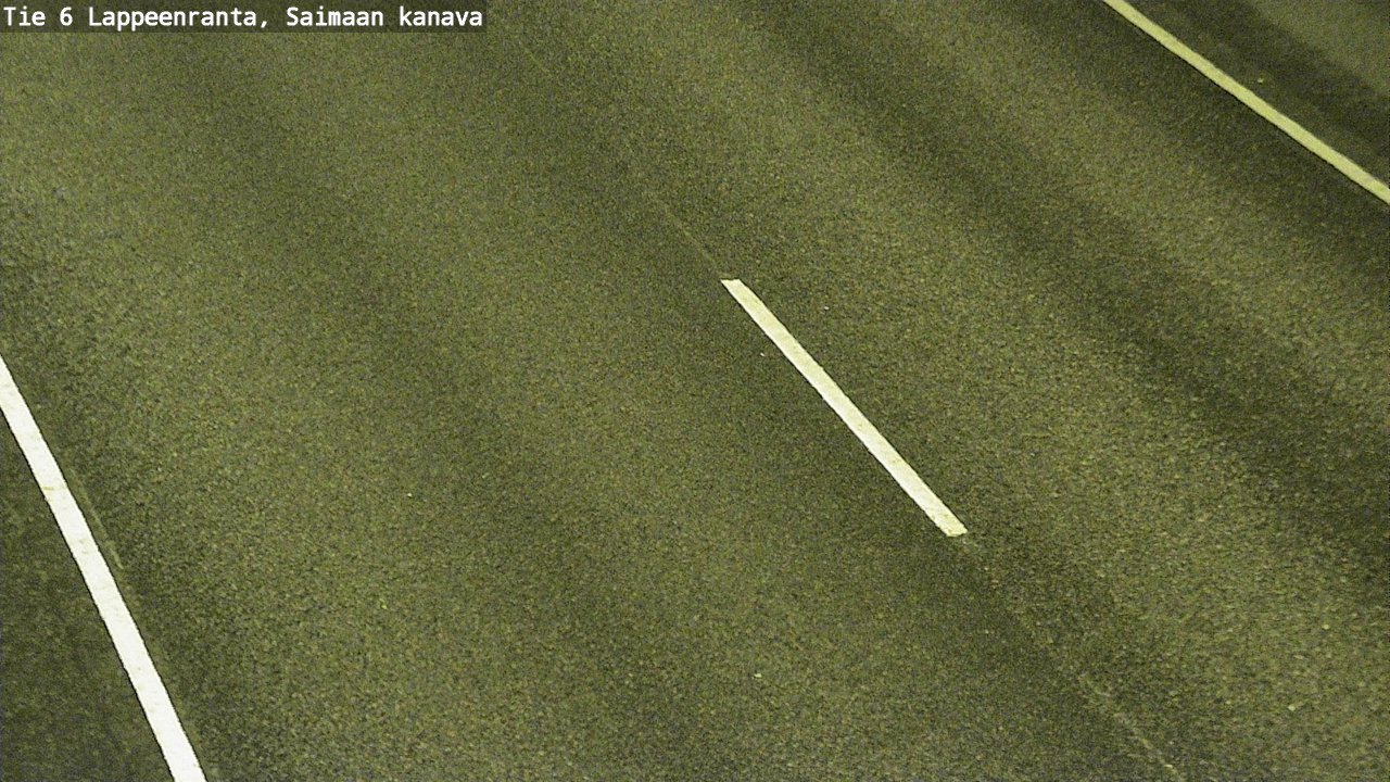 Weather Camera Image Road 6 Lappeenranta, Saimaa channel, Lappeenranta, Etelä-Karjala