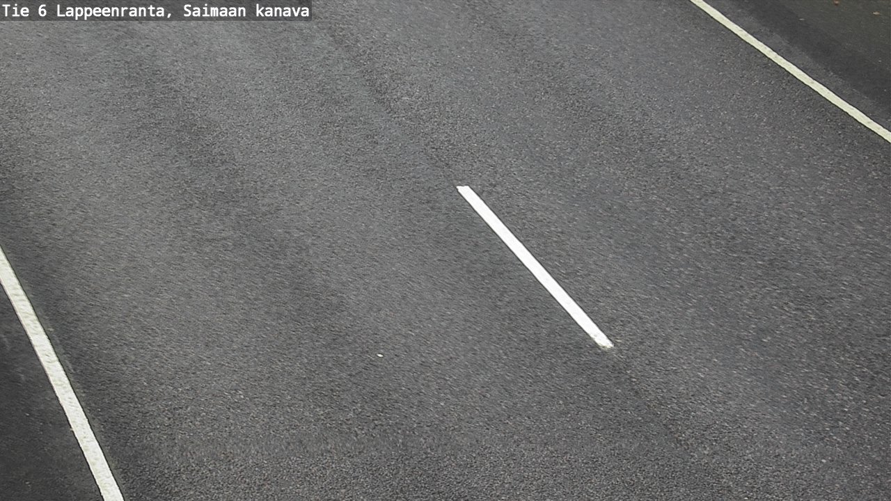 Weather Camera Image Road 6 Lappeenranta, Saimaa channel, Lappeenranta, Etelä-Karjala