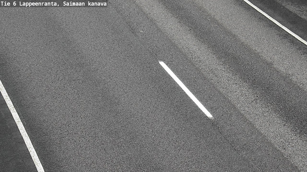 Weather Camera Image Road 6 Lappeenranta, Saimaa channel, Lappeenranta, Etelä-Karjala