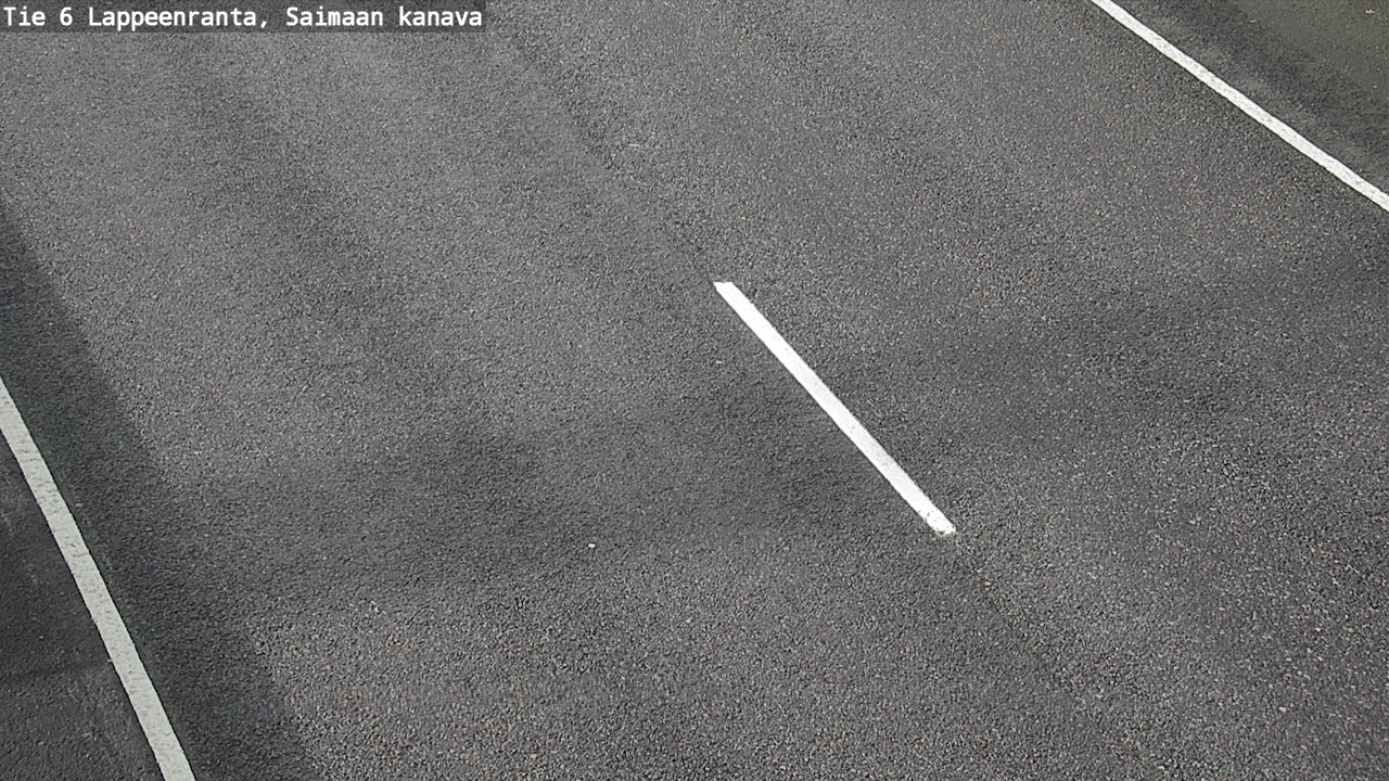 Weather Camera Image Road 6 Lappeenranta, Saimaa channel, Lappeenranta, Etelä-Karjala